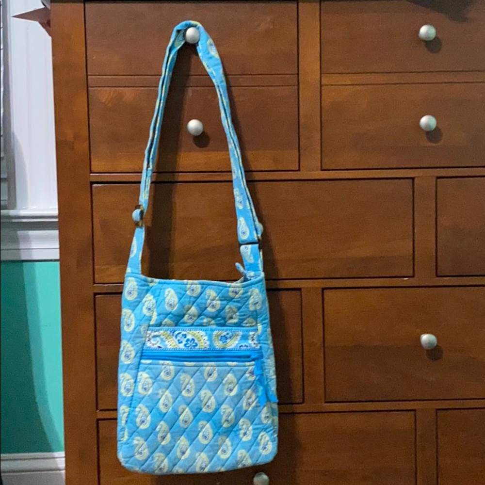 Blue and green Vera bradley bag